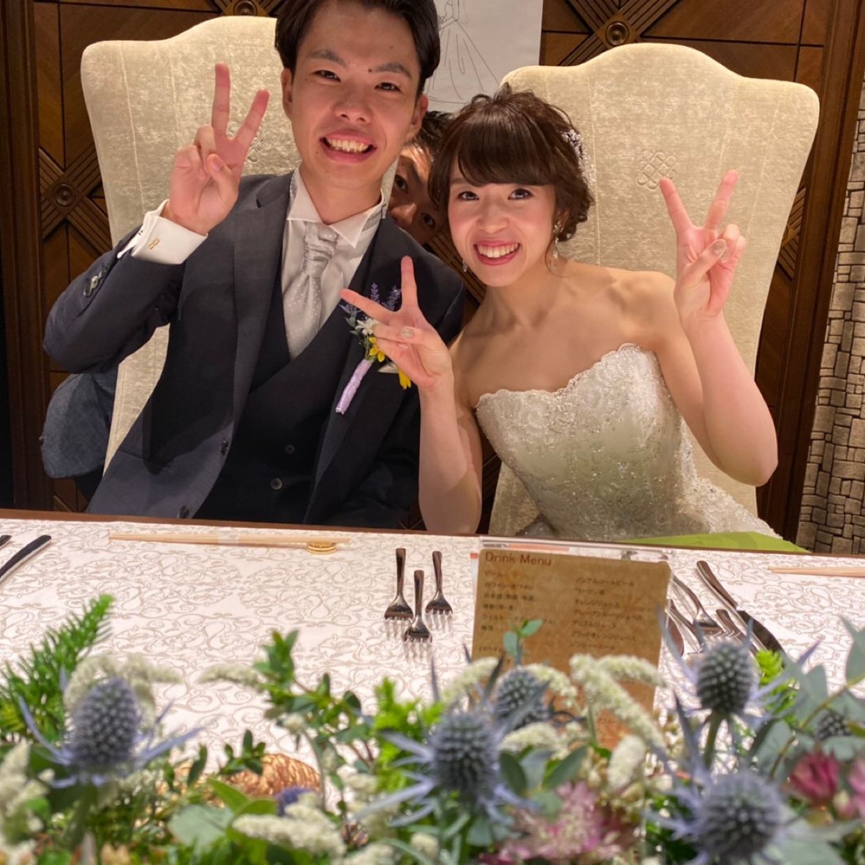 披露宴パーティのカバー写真