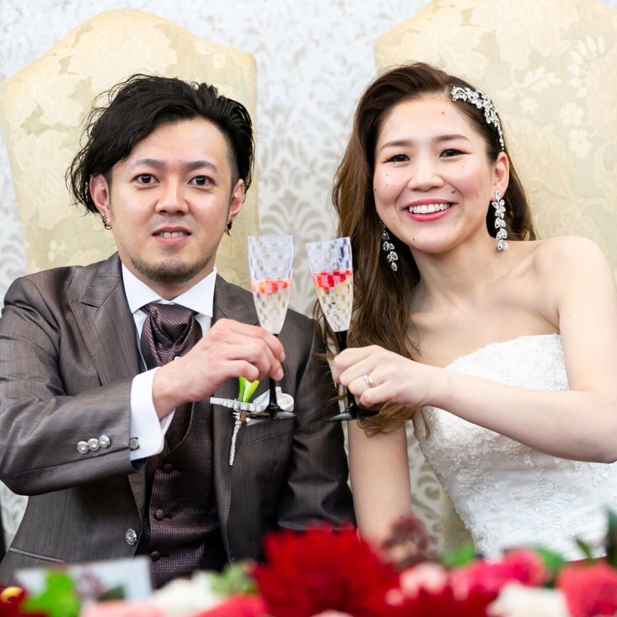 披露宴パーティのカバー写真