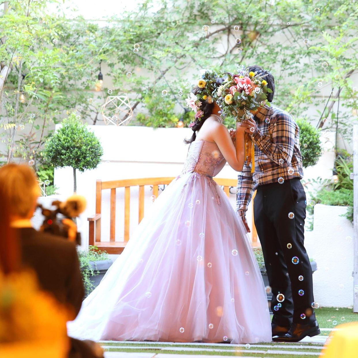 披露宴パーティのカバー写真