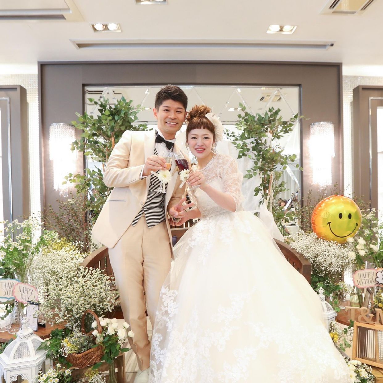 披露宴パーティのカバー写真