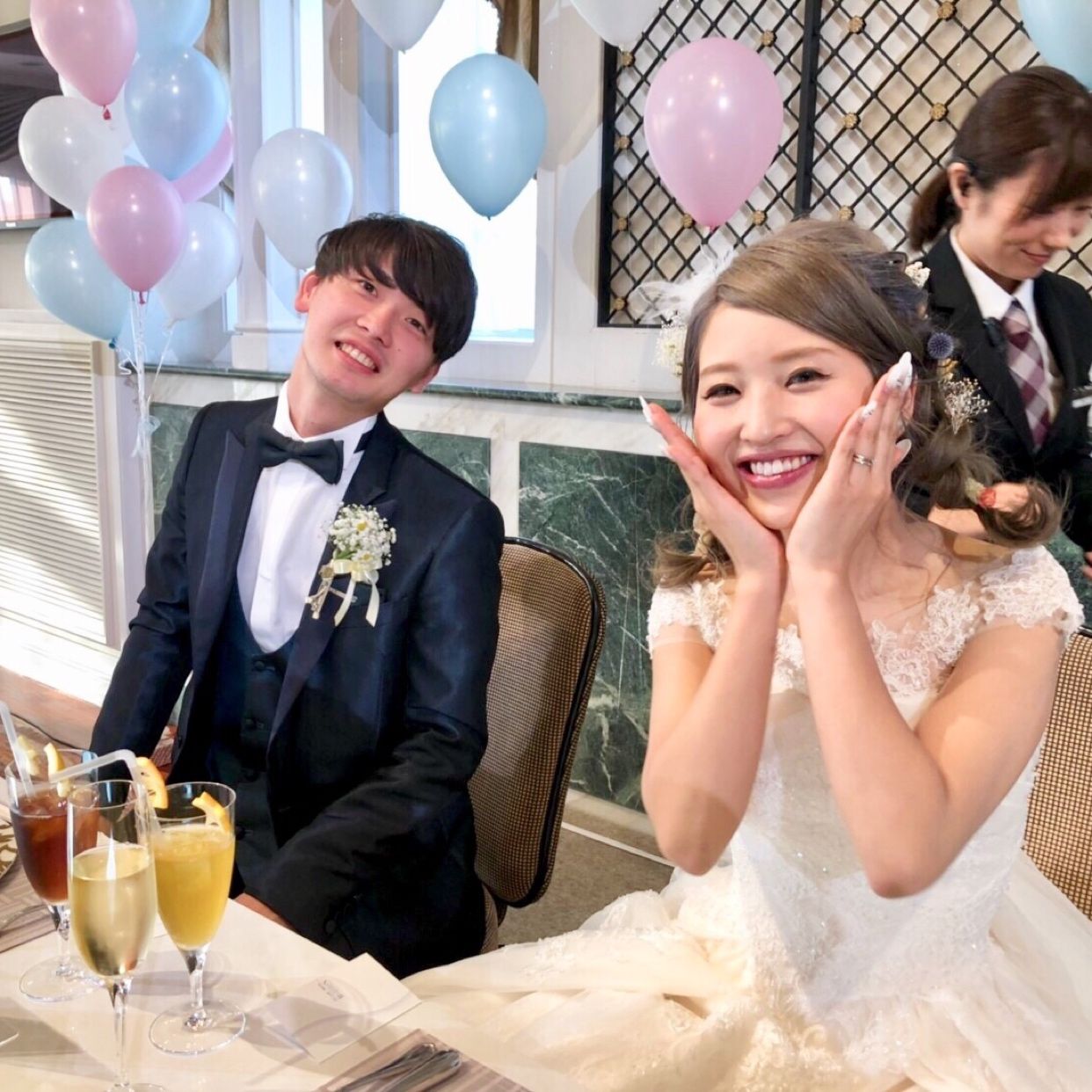 披露宴パーティのカバー写真