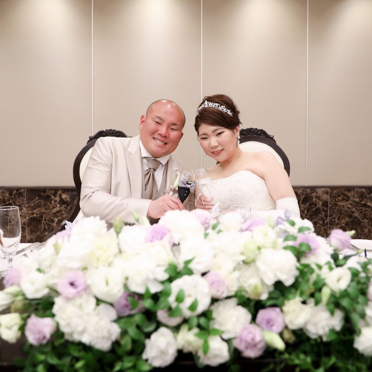 披露宴パーティのカバー写真