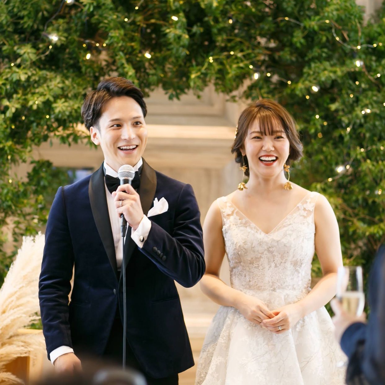 披露宴パーティのカバー写真