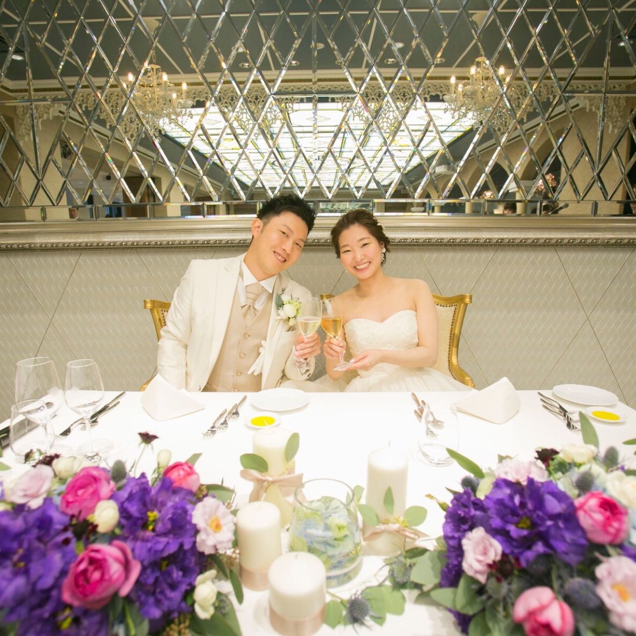 披露宴パーティのカバー写真