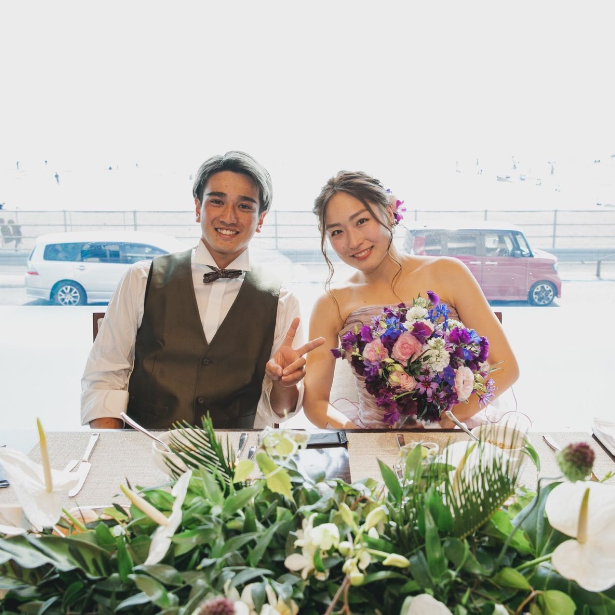 披露宴パーティのカバー写真