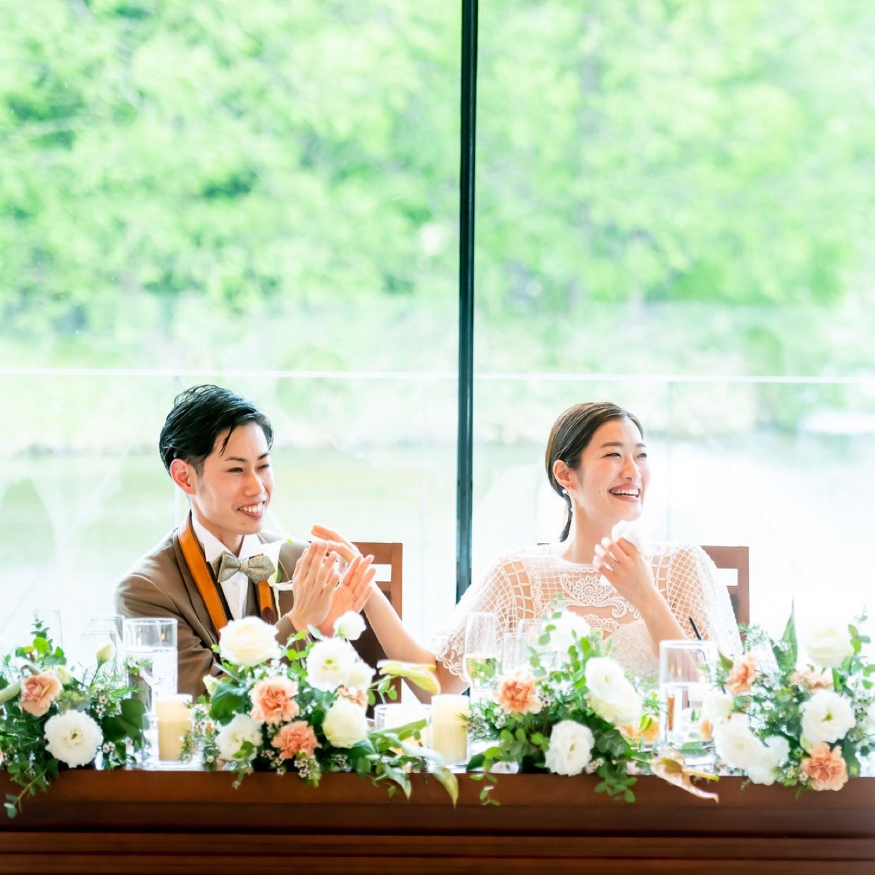 披露宴パーティのカバー写真