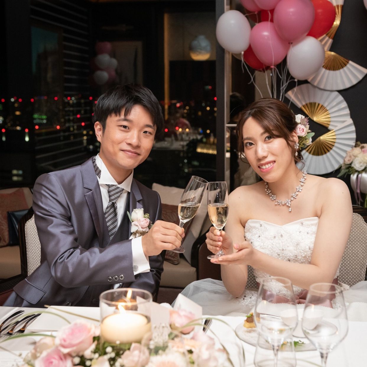 披露宴パーティのカバー写真