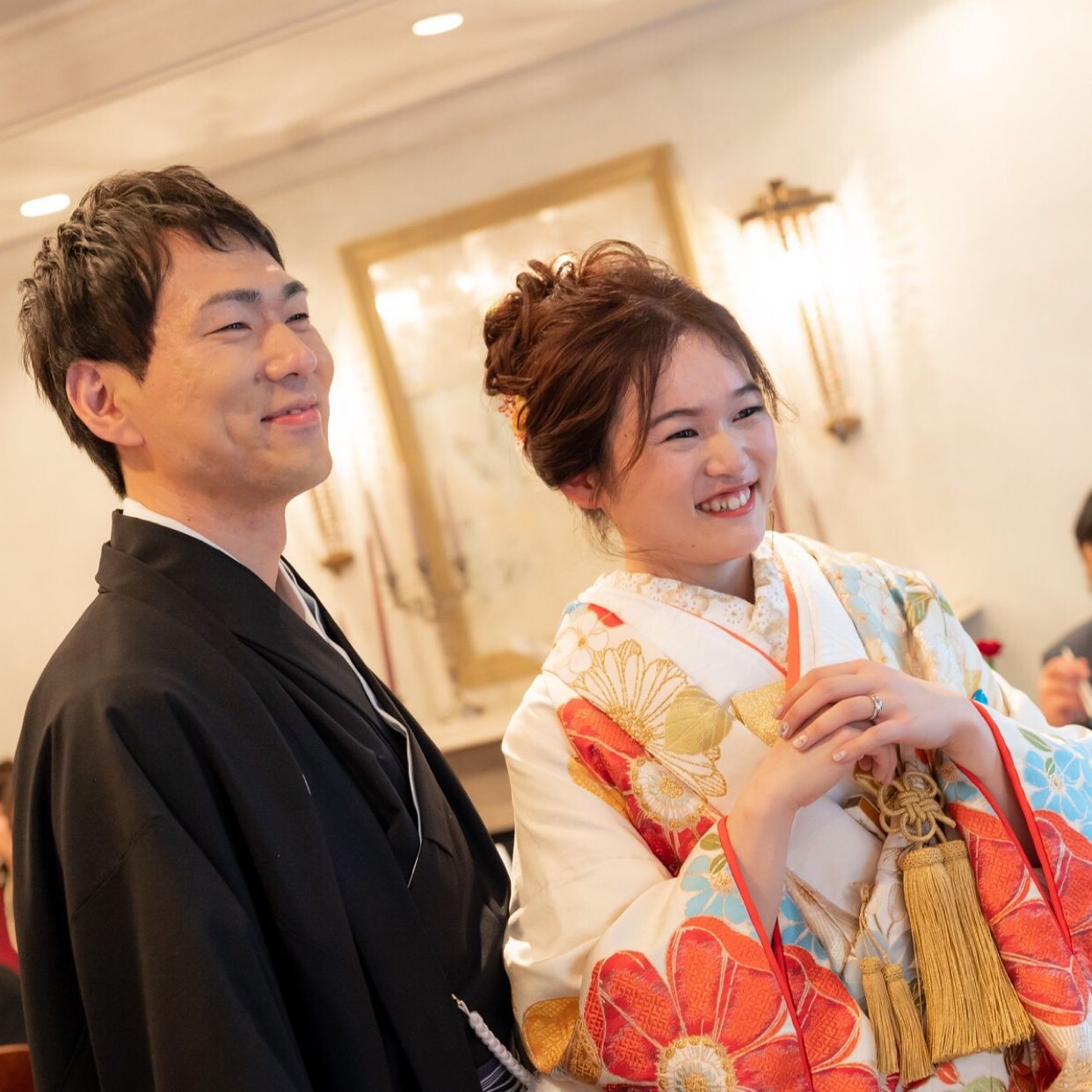 披露宴パーティのカバー写真