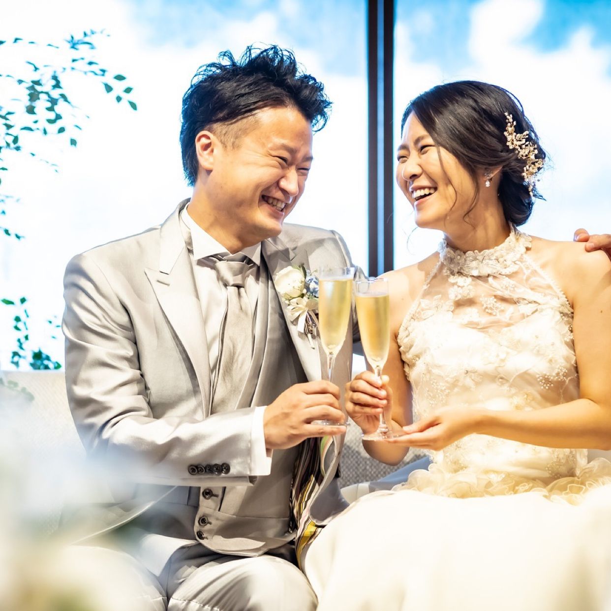 披露宴パーティのカバー写真