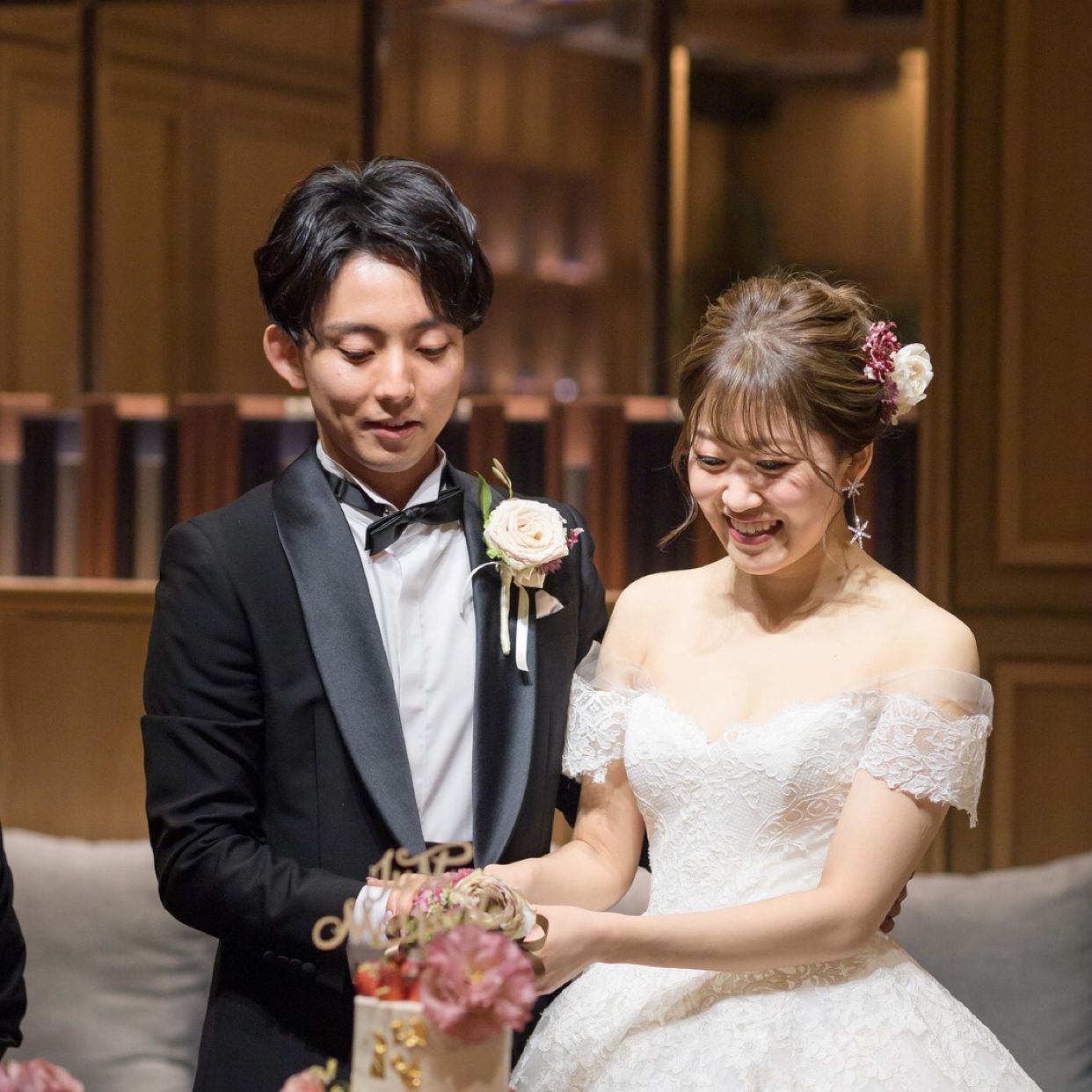 披露宴パーティのカバー写真