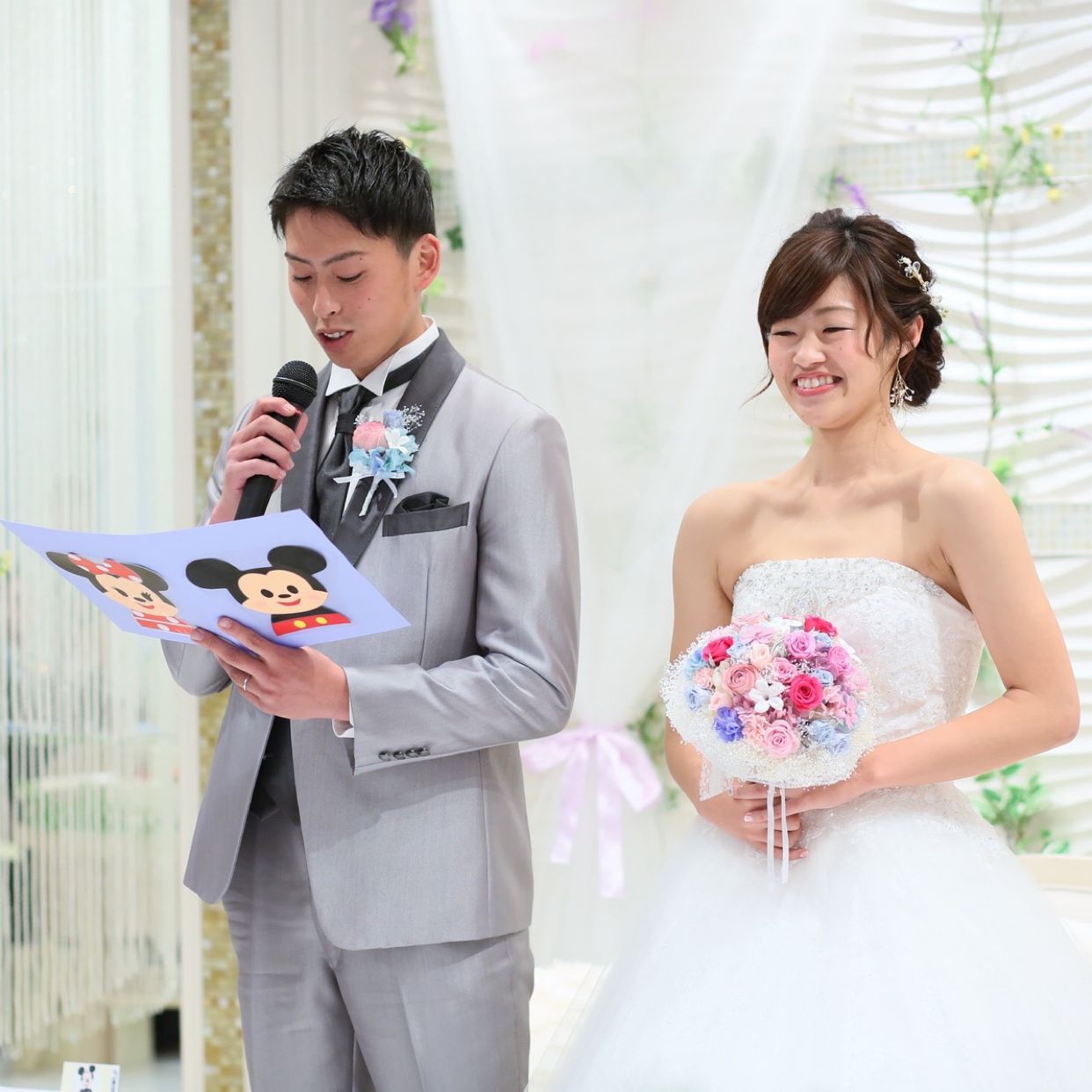 披露宴パーティのカバー写真