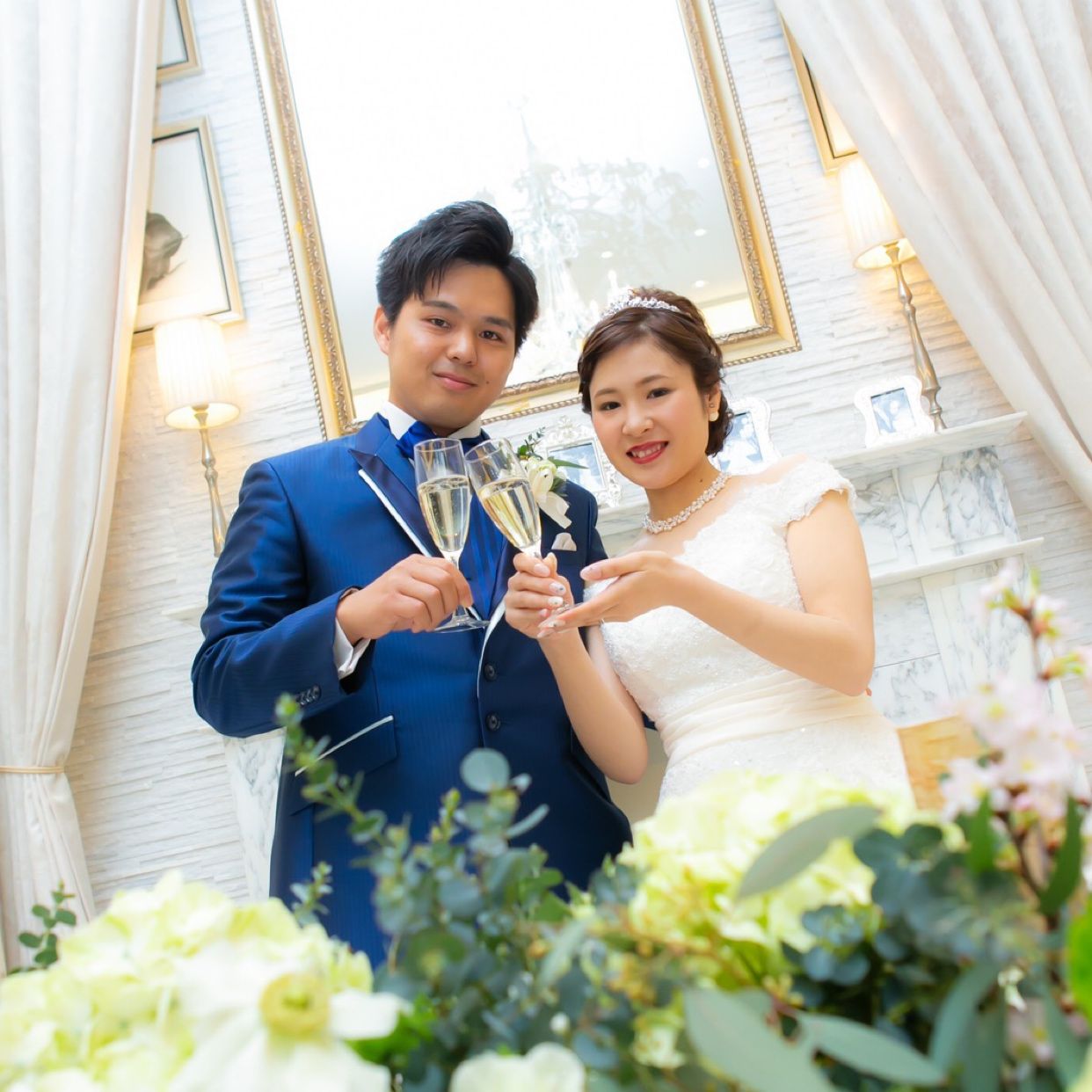 披露宴パーティのカバー写真