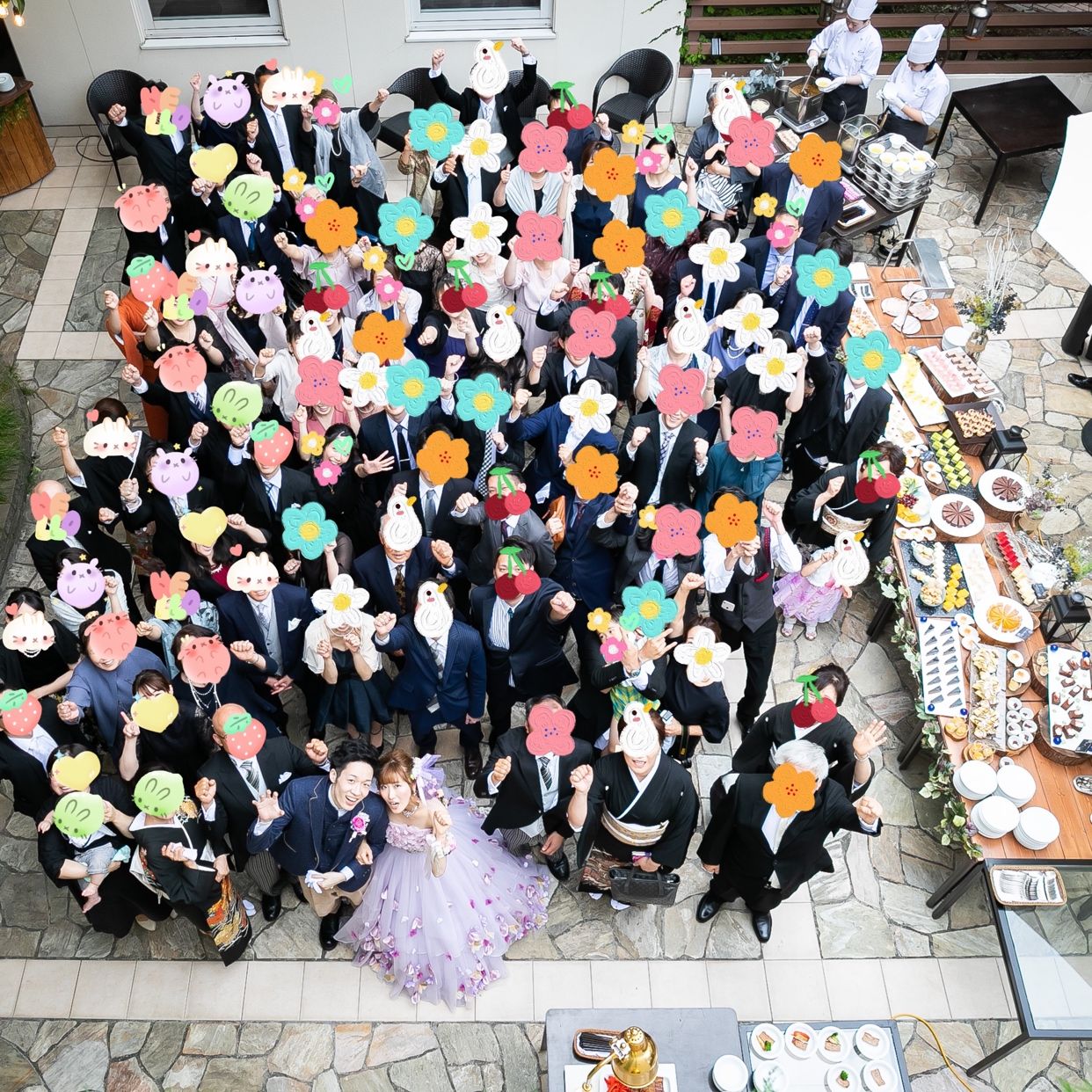 披露宴パーティのカバー写真