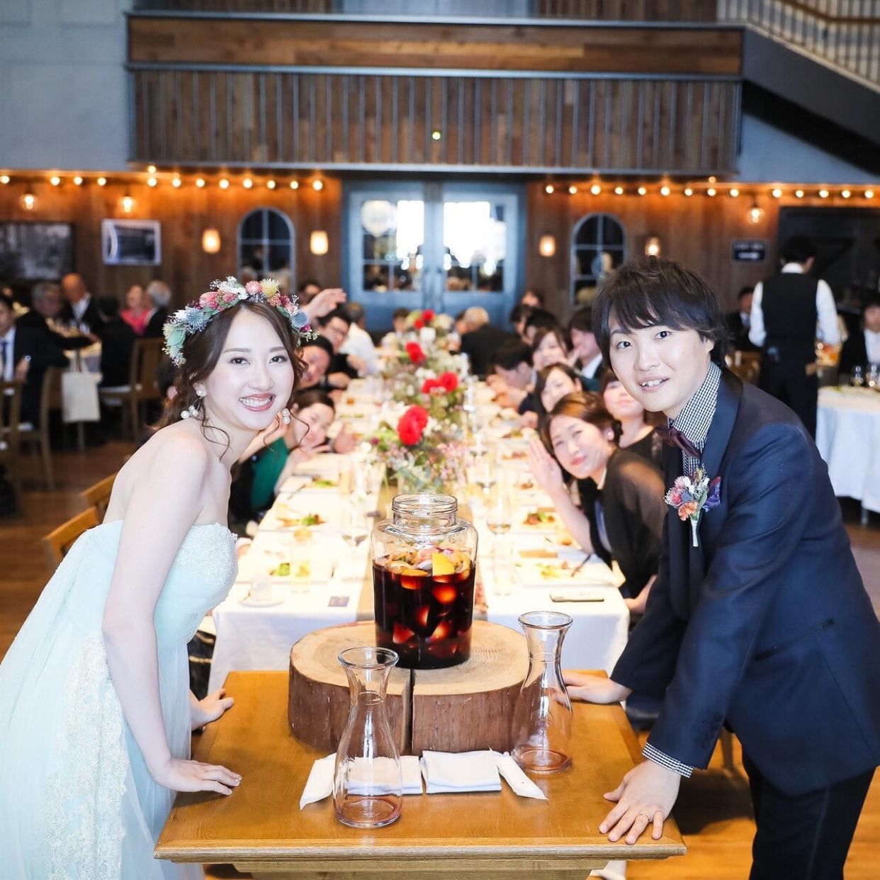 披露宴パーティのカバー写真