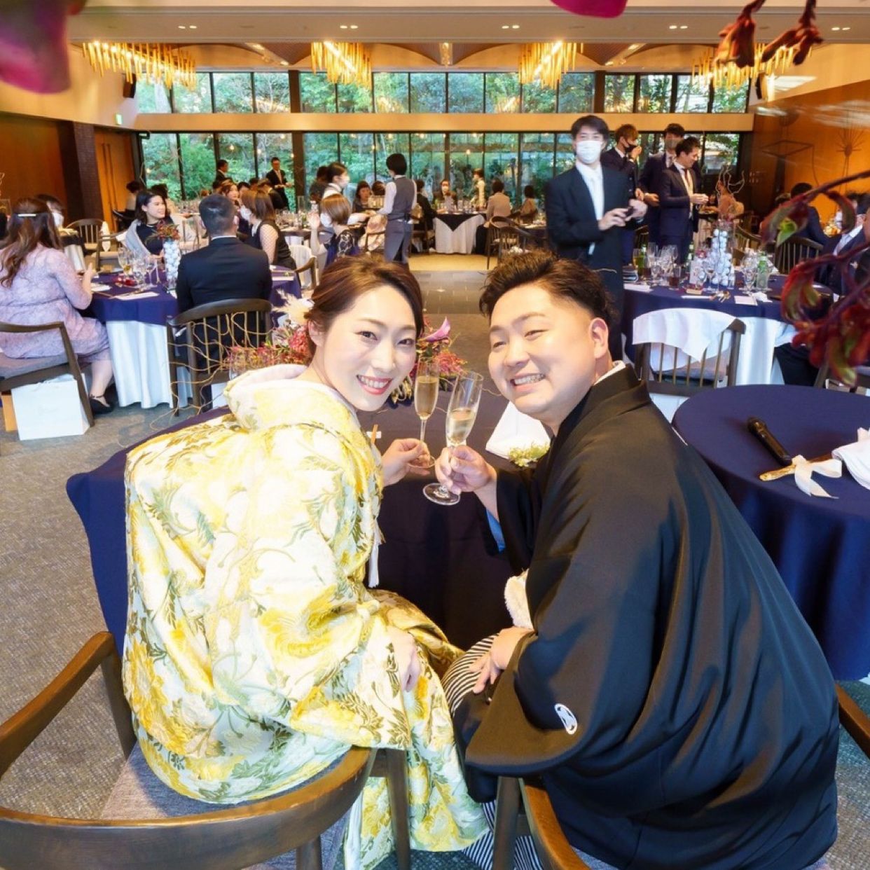 披露宴パーティのカバー写真