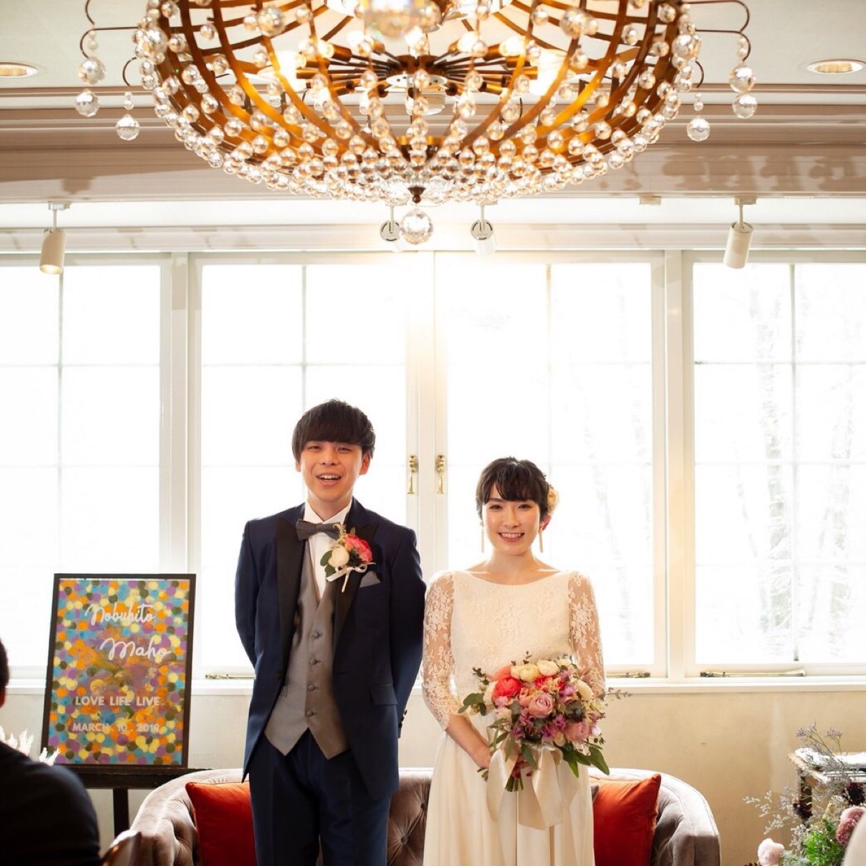 披露宴パーティのカバー写真