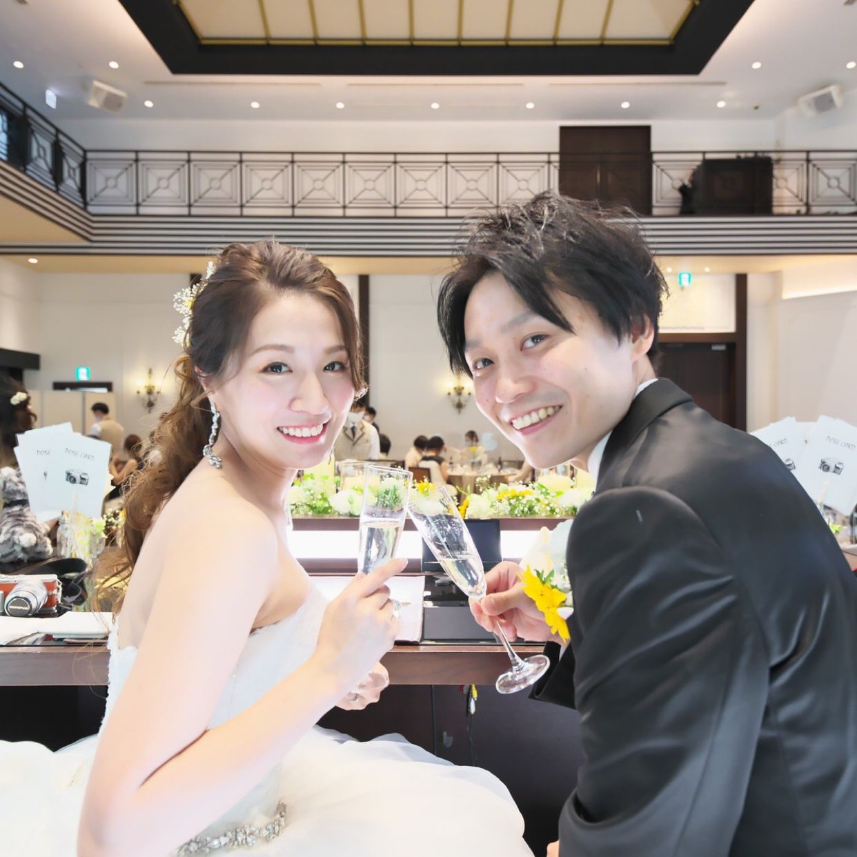 披露宴パーティのカバー写真