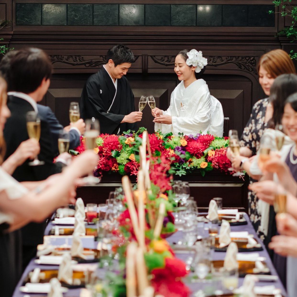 披露宴パーティのカバー写真