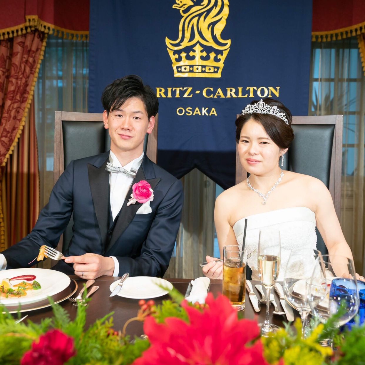 披露宴パーティのカバー写真