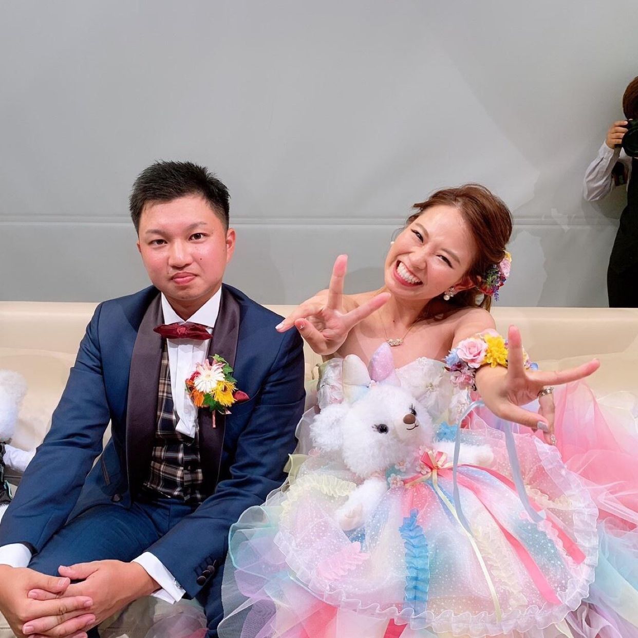 披露宴パーティのカバー写真