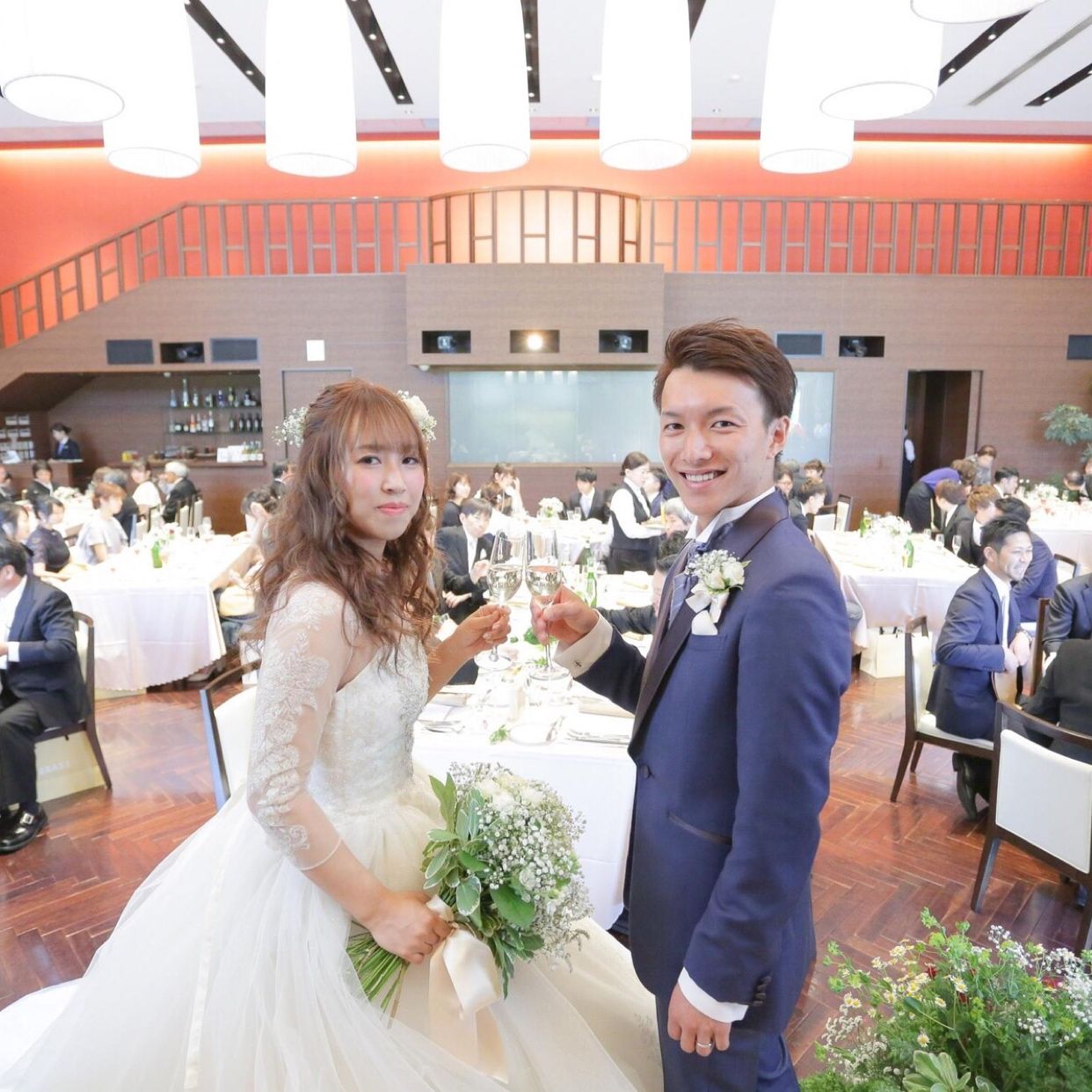 披露宴パーティのカバー写真