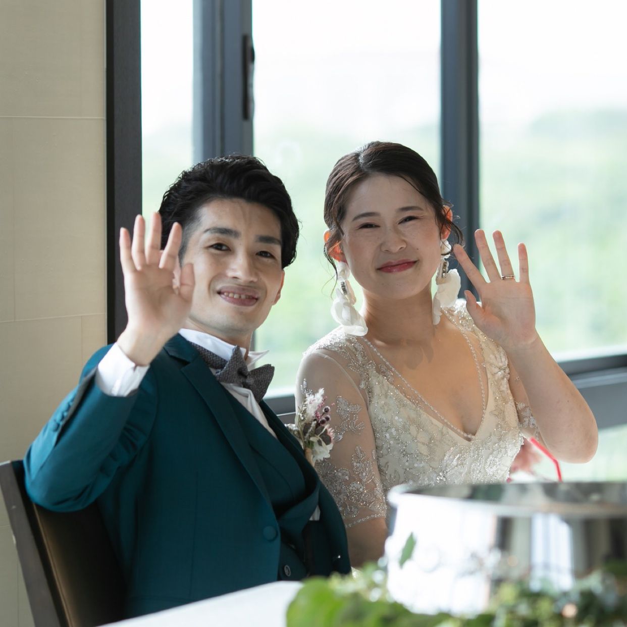 披露宴パーティのカバー写真