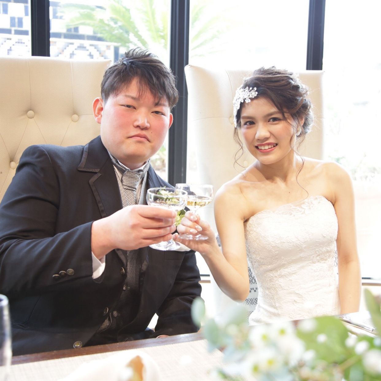 披露宴パーティのカバー写真