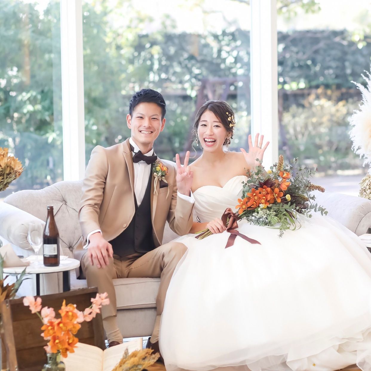 披露宴パーティのカバー写真