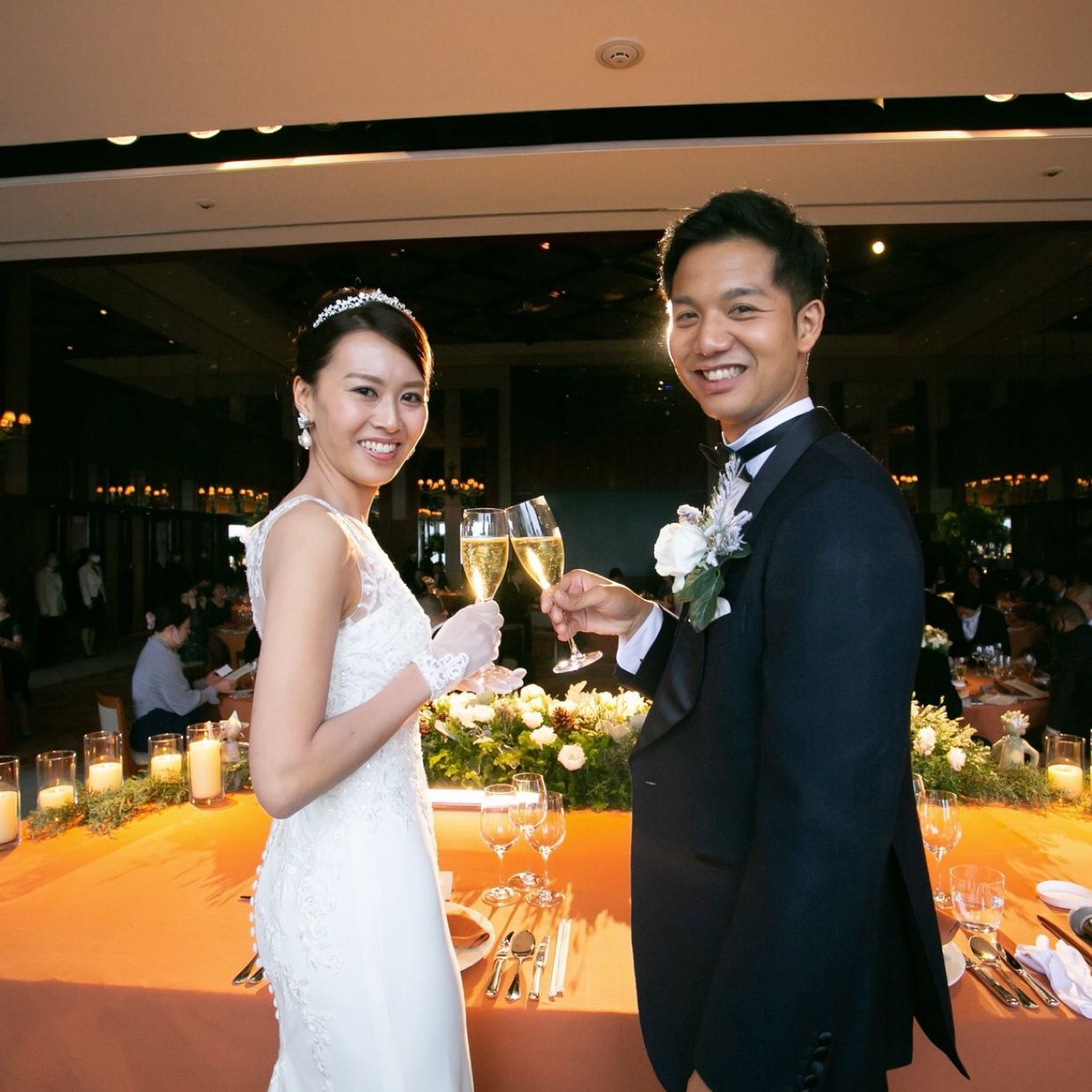 披露宴パーティのカバー写真