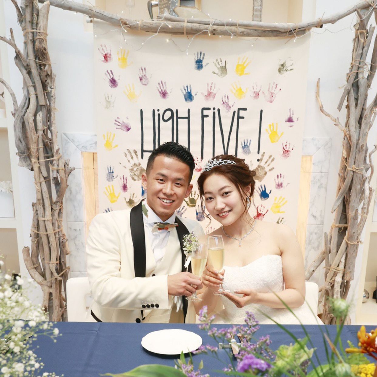 披露宴パーティのカバー写真