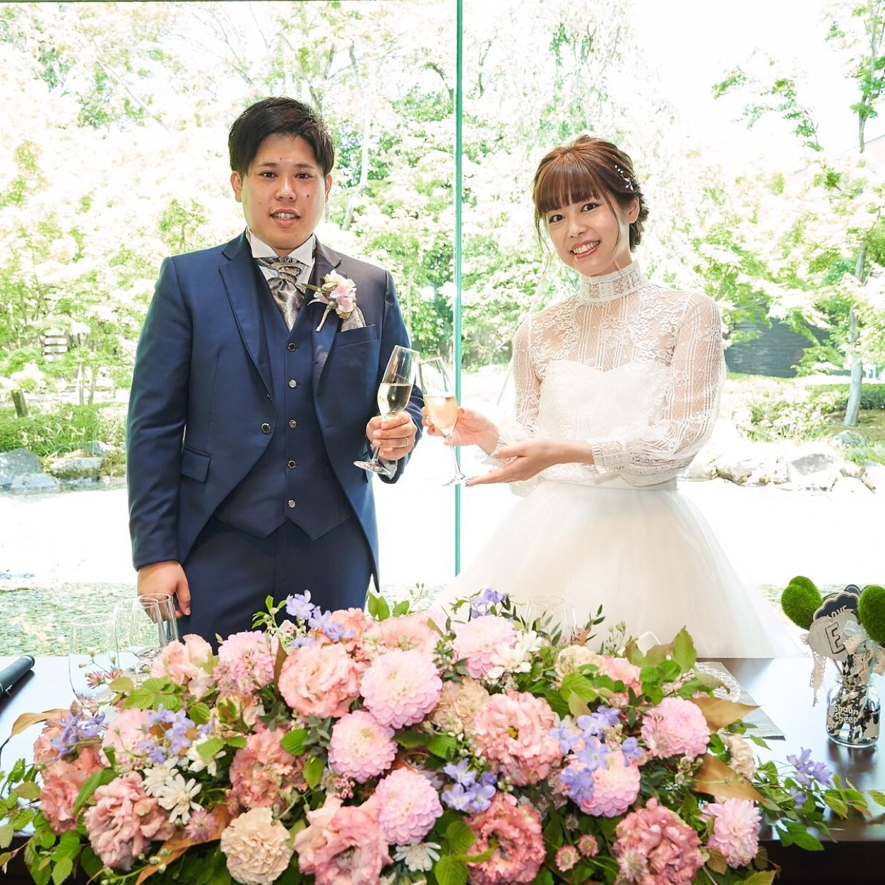 披露宴パーティのカバー写真