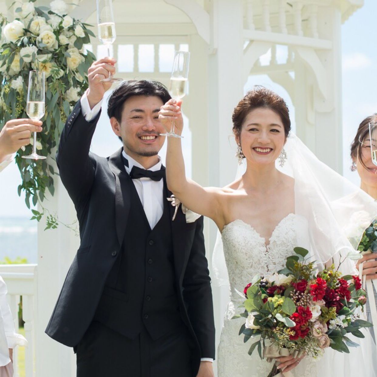 披露宴パーティのカバー写真