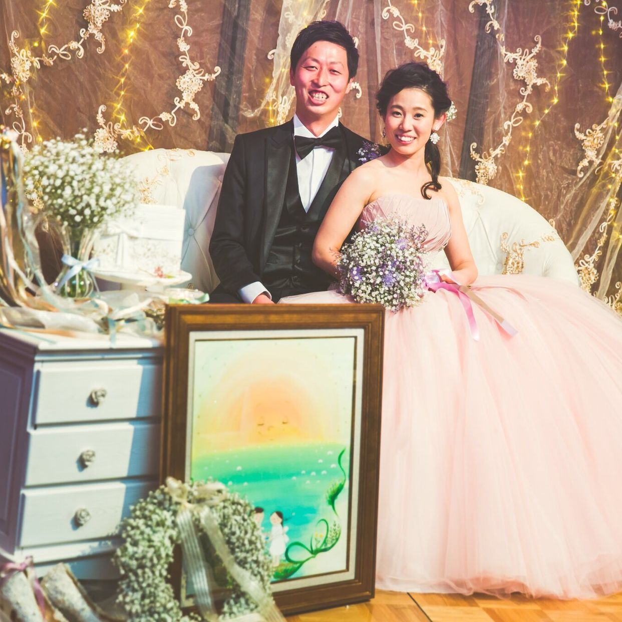 披露宴パーティのカバー写真