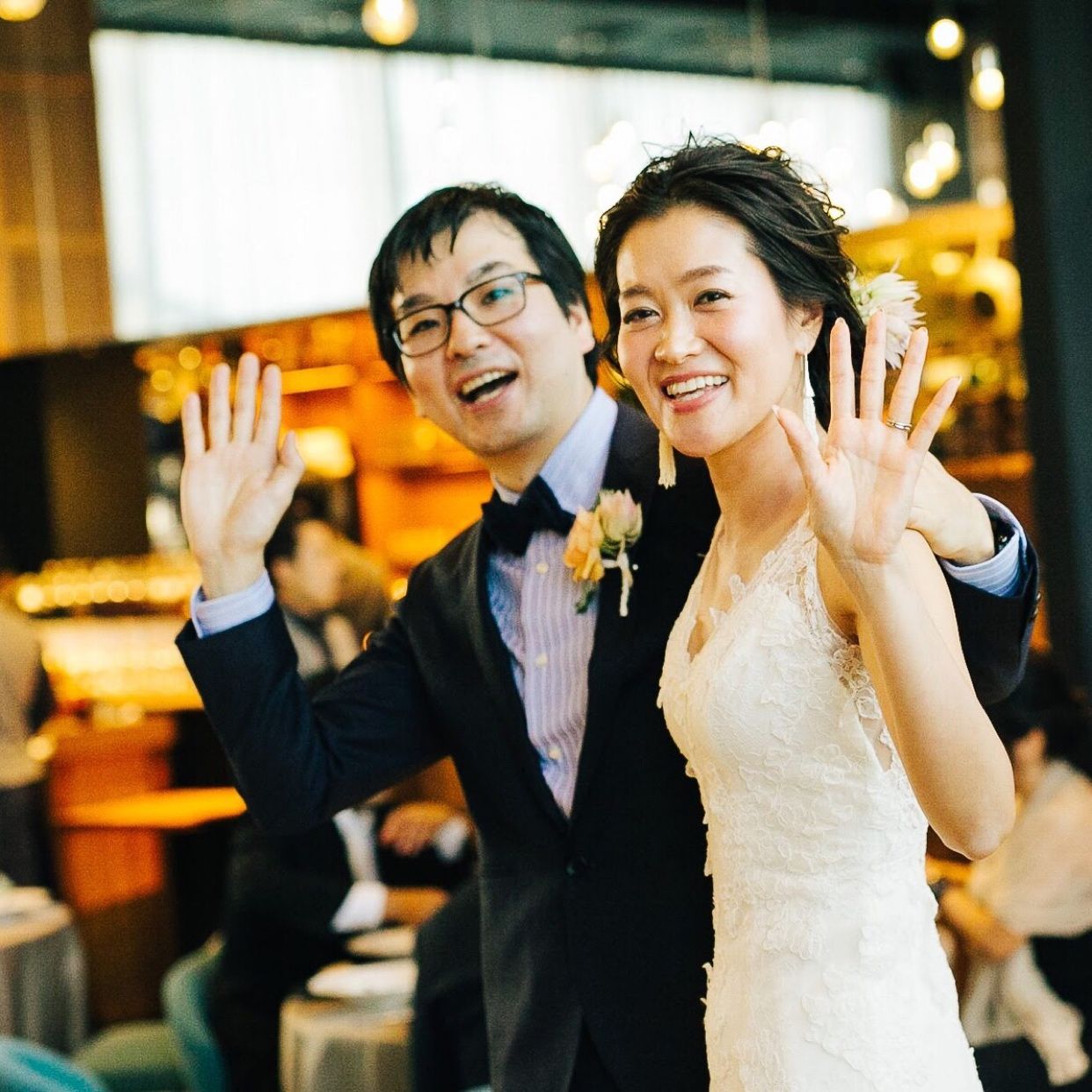 披露宴パーティのカバー写真