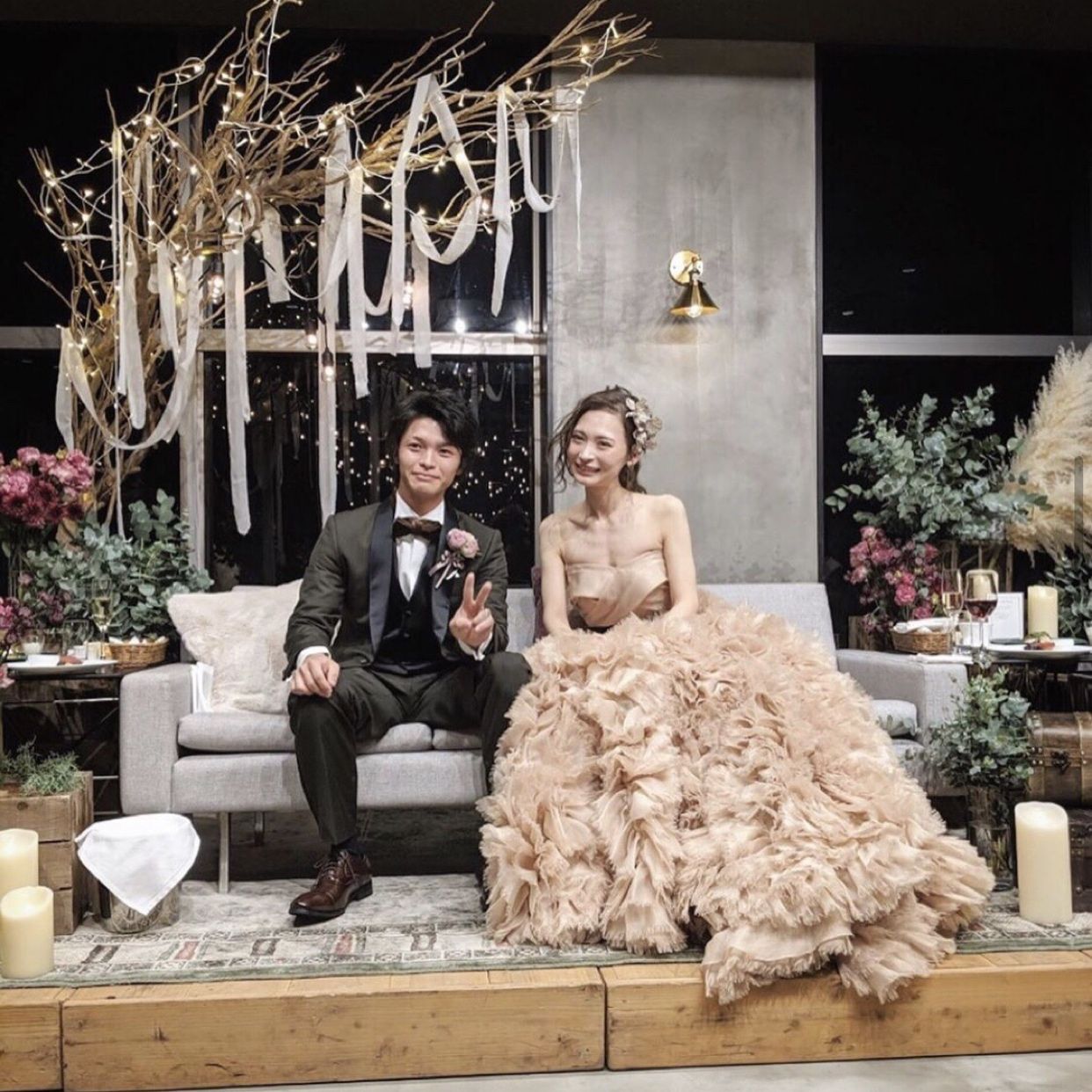 披露宴パーティのカバー写真