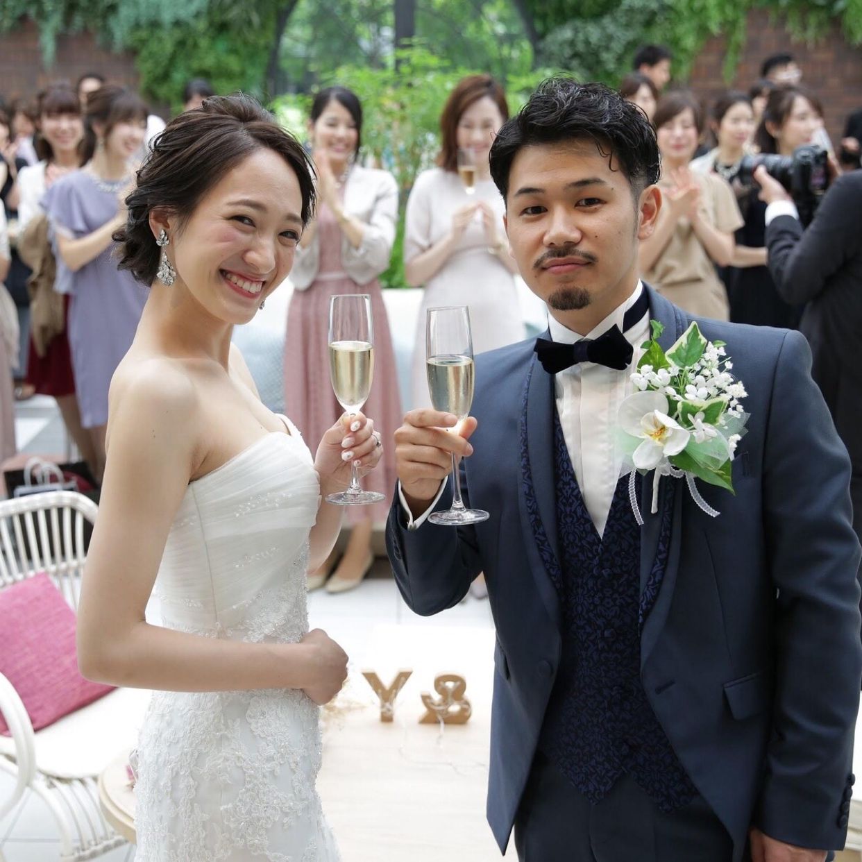 披露宴パーティのカバー写真