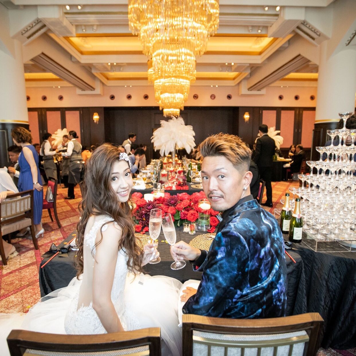 披露宴パーティのカバー写真