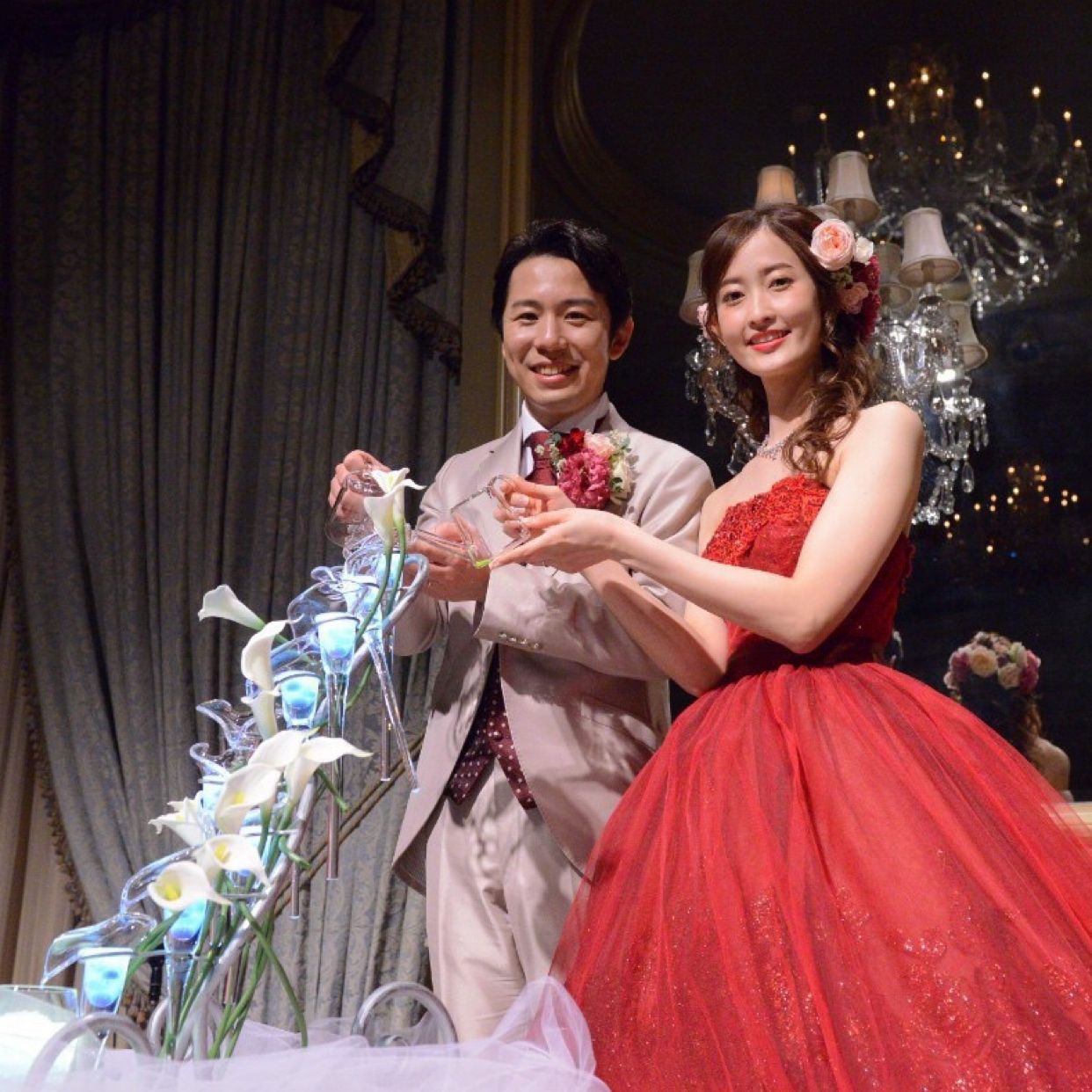 披露宴パーティのカバー写真