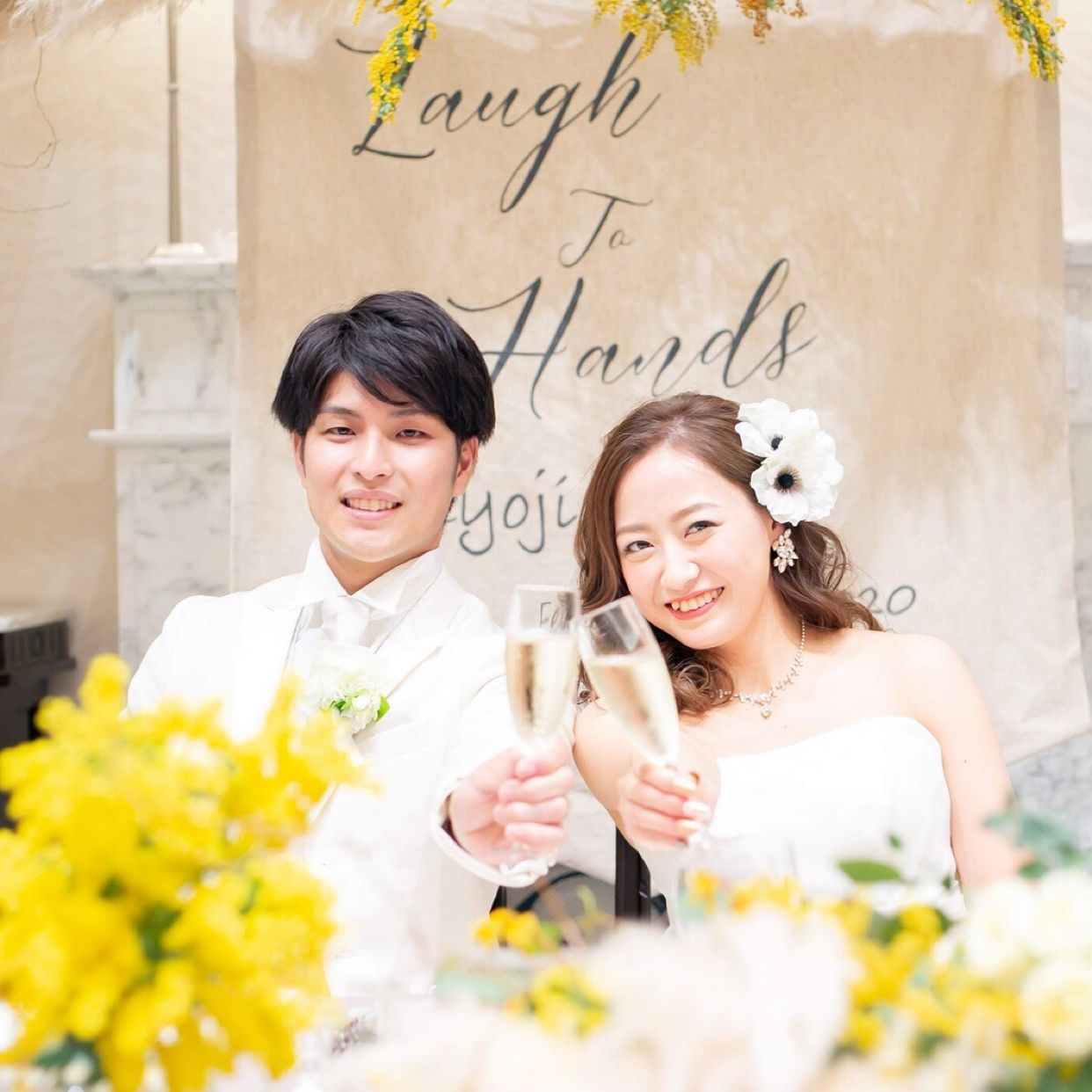 披露宴パーティのカバー写真