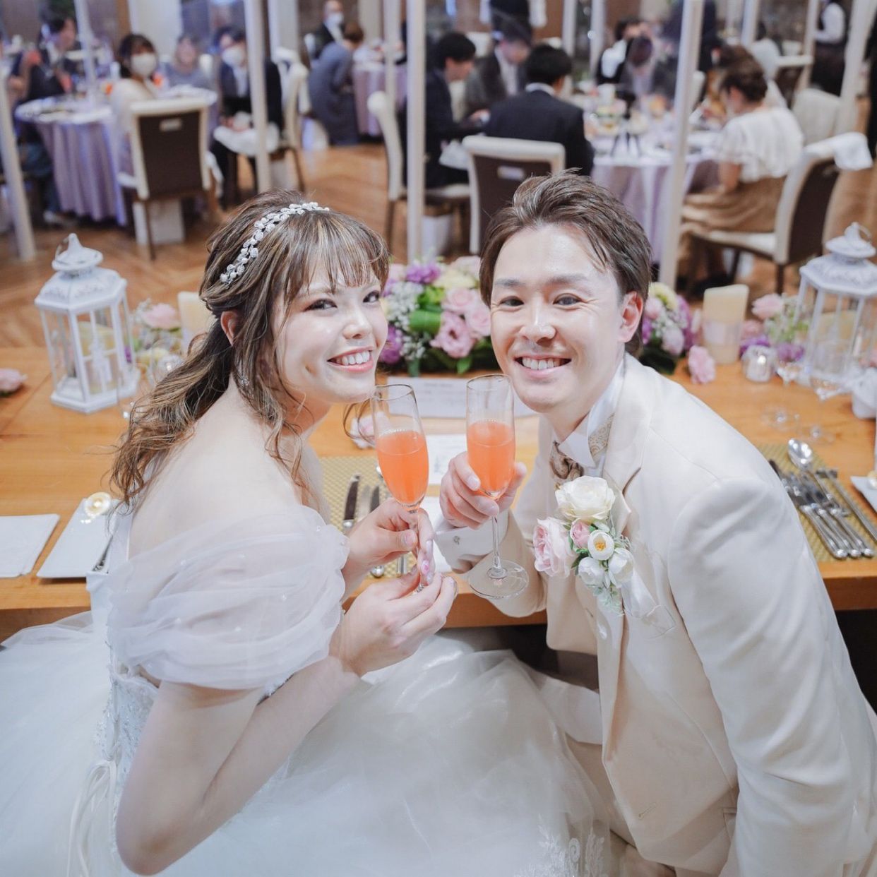 披露宴パーティのカバー写真