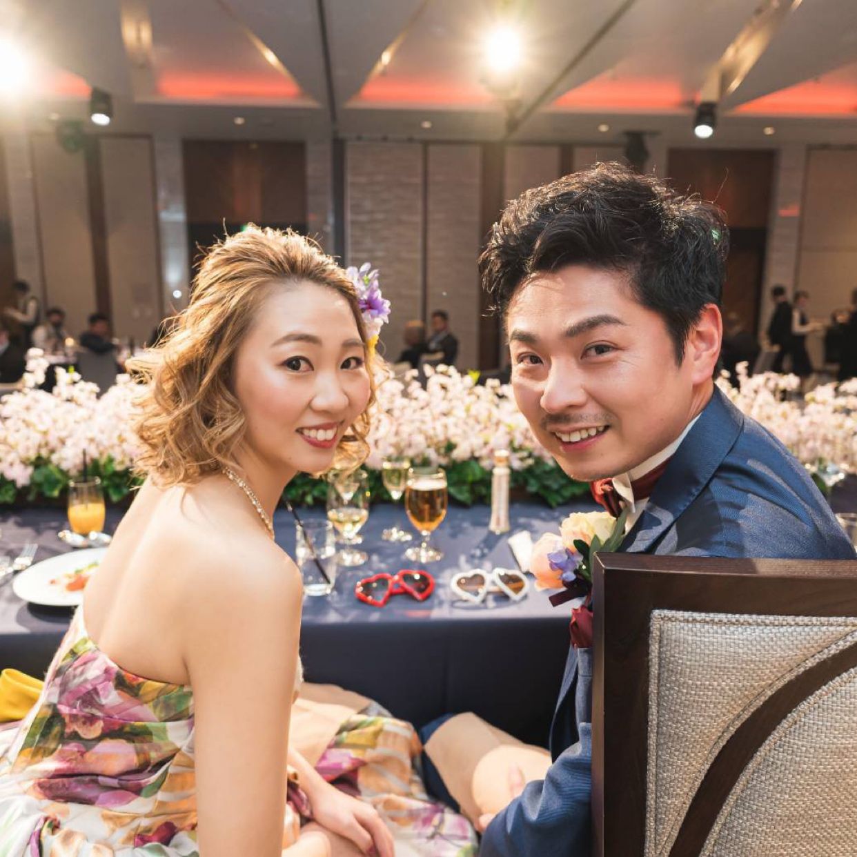 披露宴パーティのカバー写真