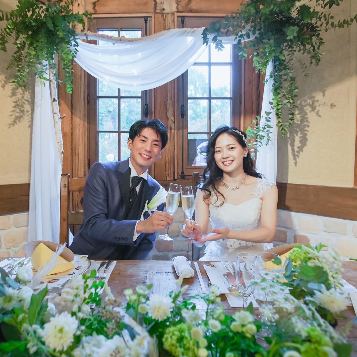 披露宴パーティのカバー写真