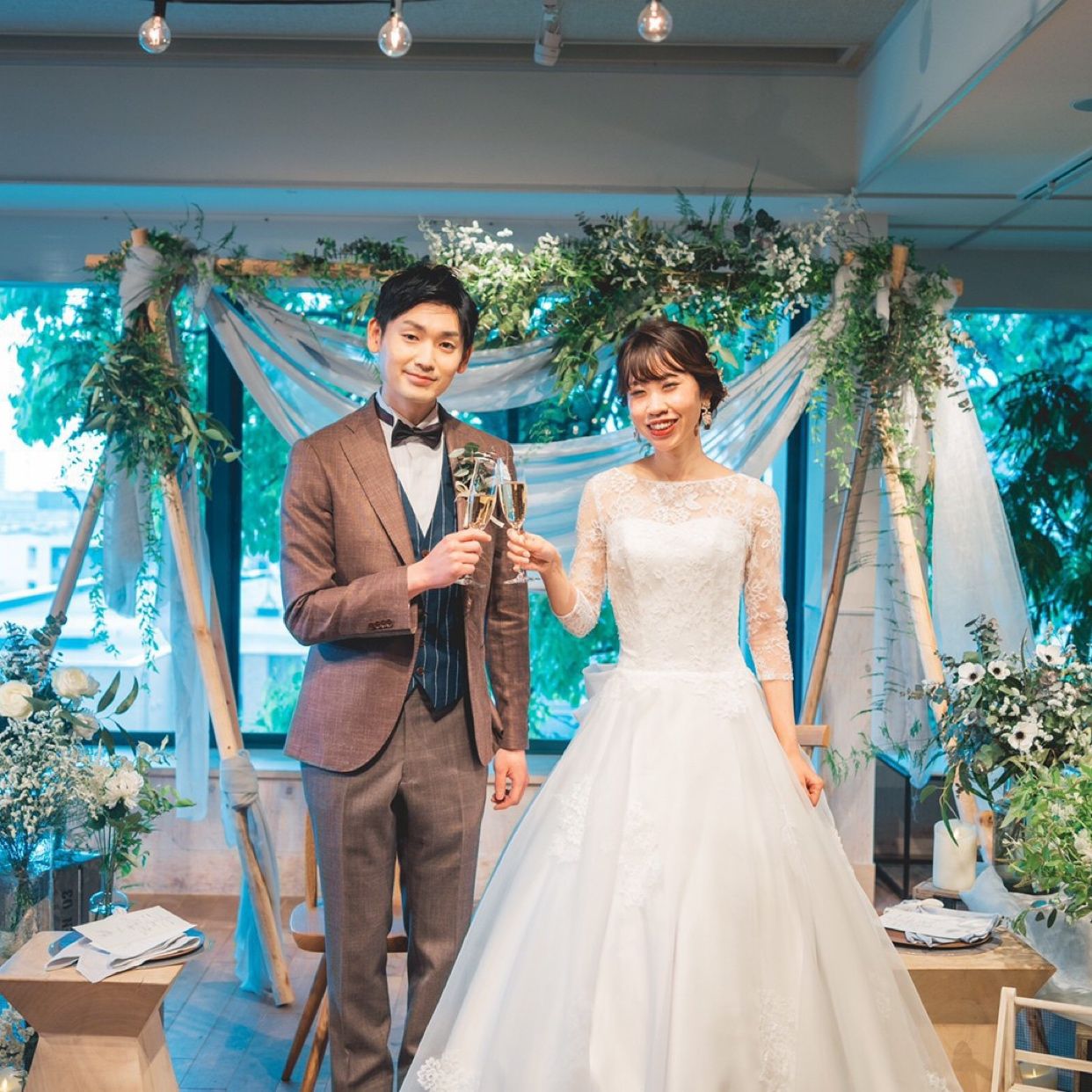 披露宴パーティのカバー写真