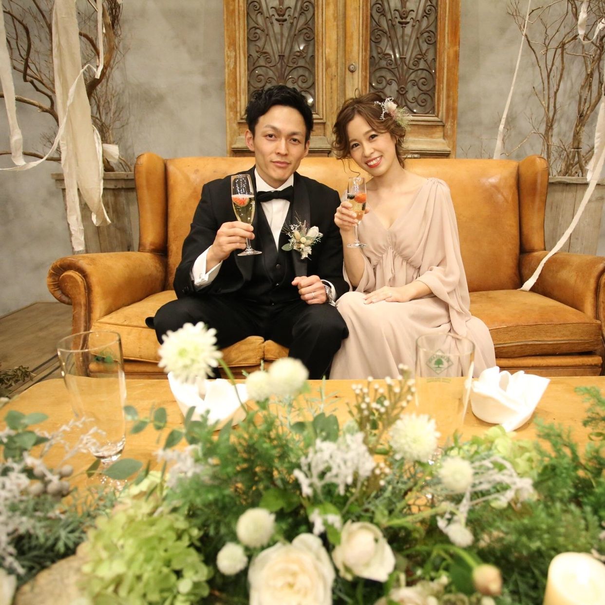 披露宴パーティのカバー写真