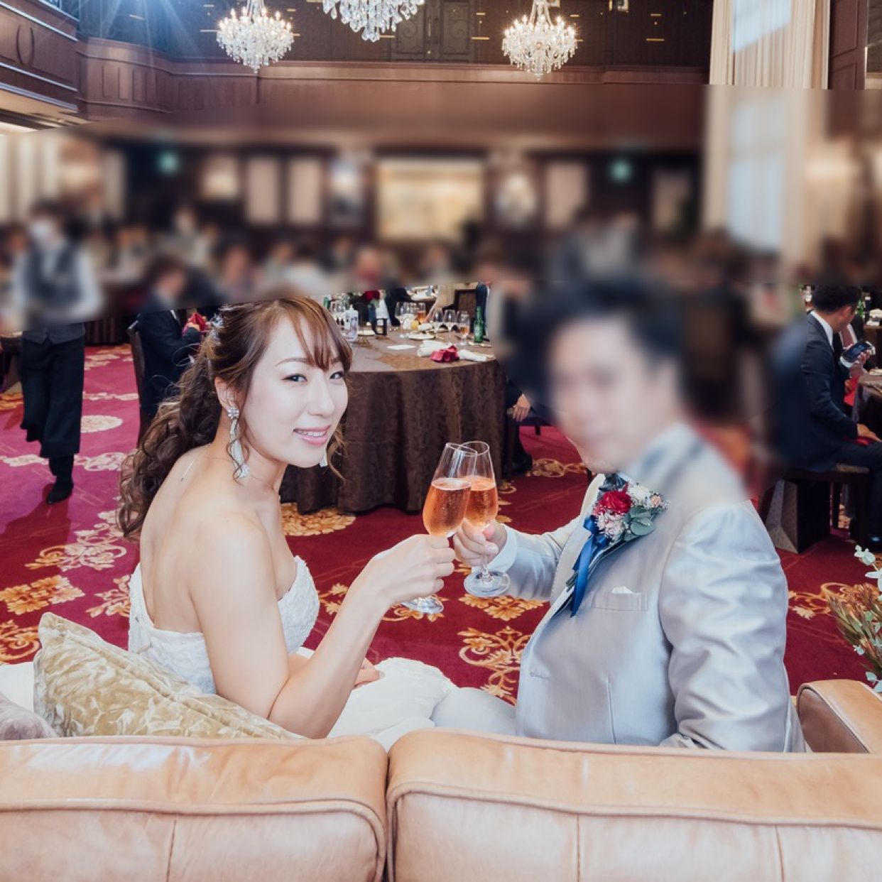 披露宴パーティのカバー写真