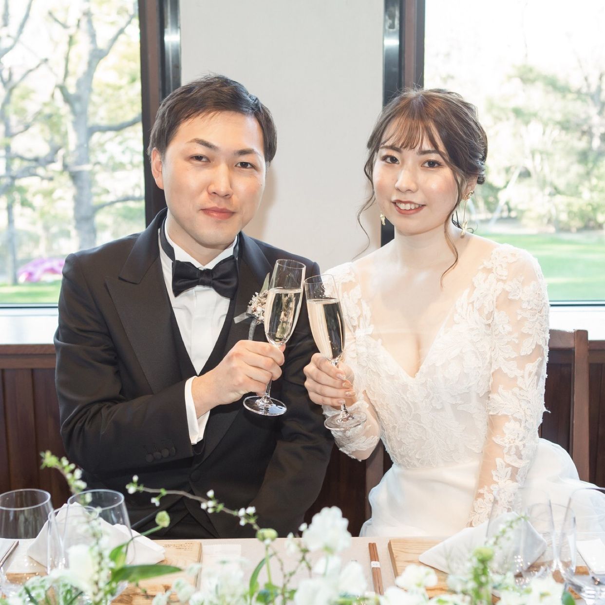 披露宴パーティのカバー写真