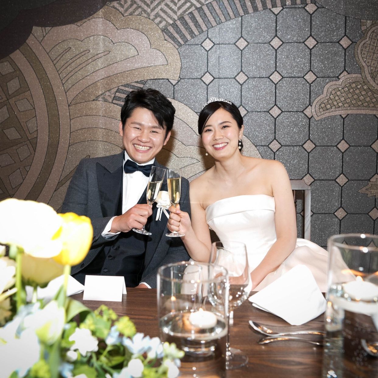 披露宴パーティのカバー写真