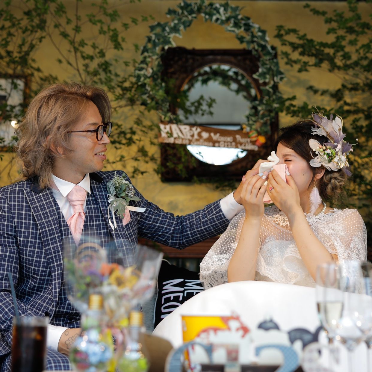 披露宴パーティのカバー写真