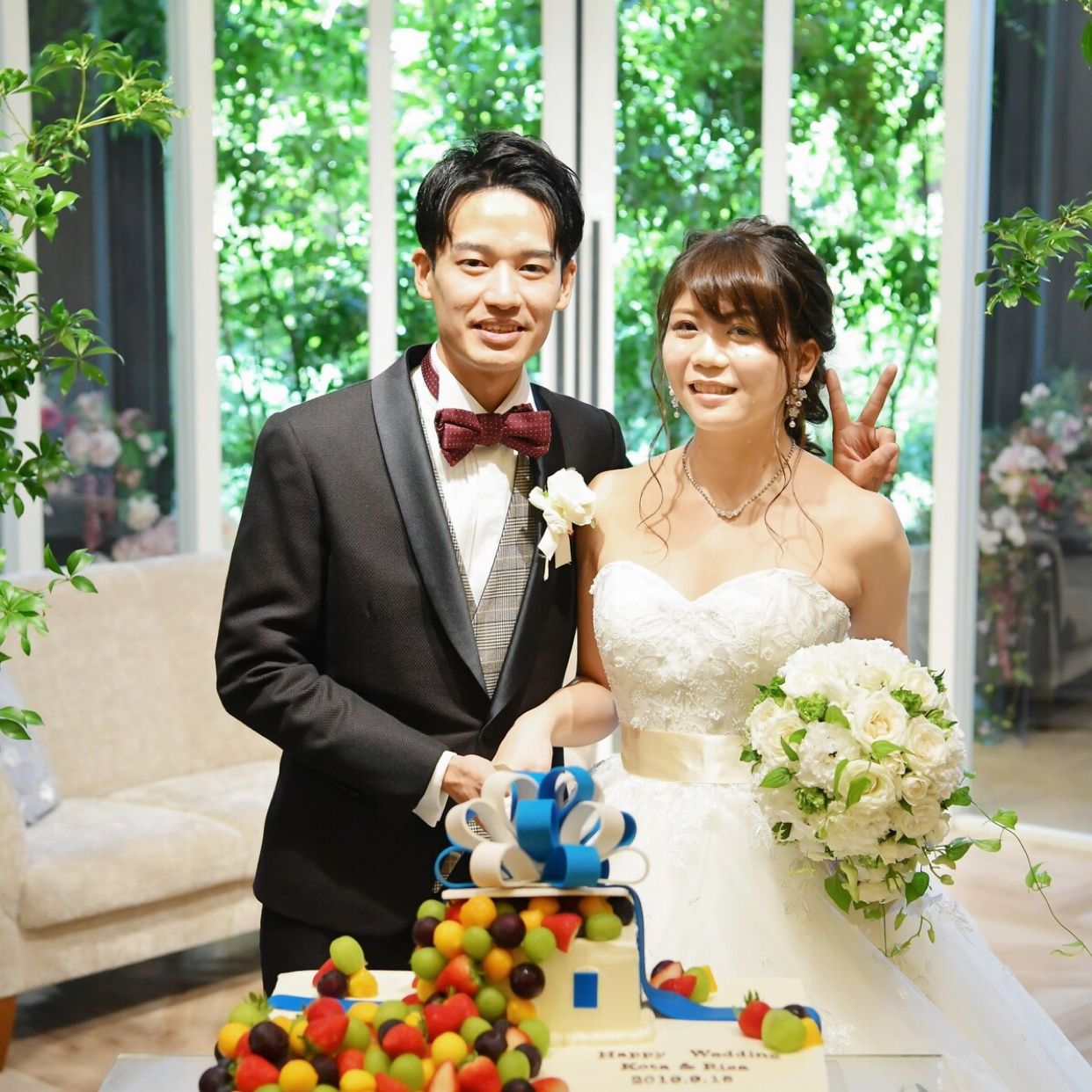 披露宴パーティのカバー写真