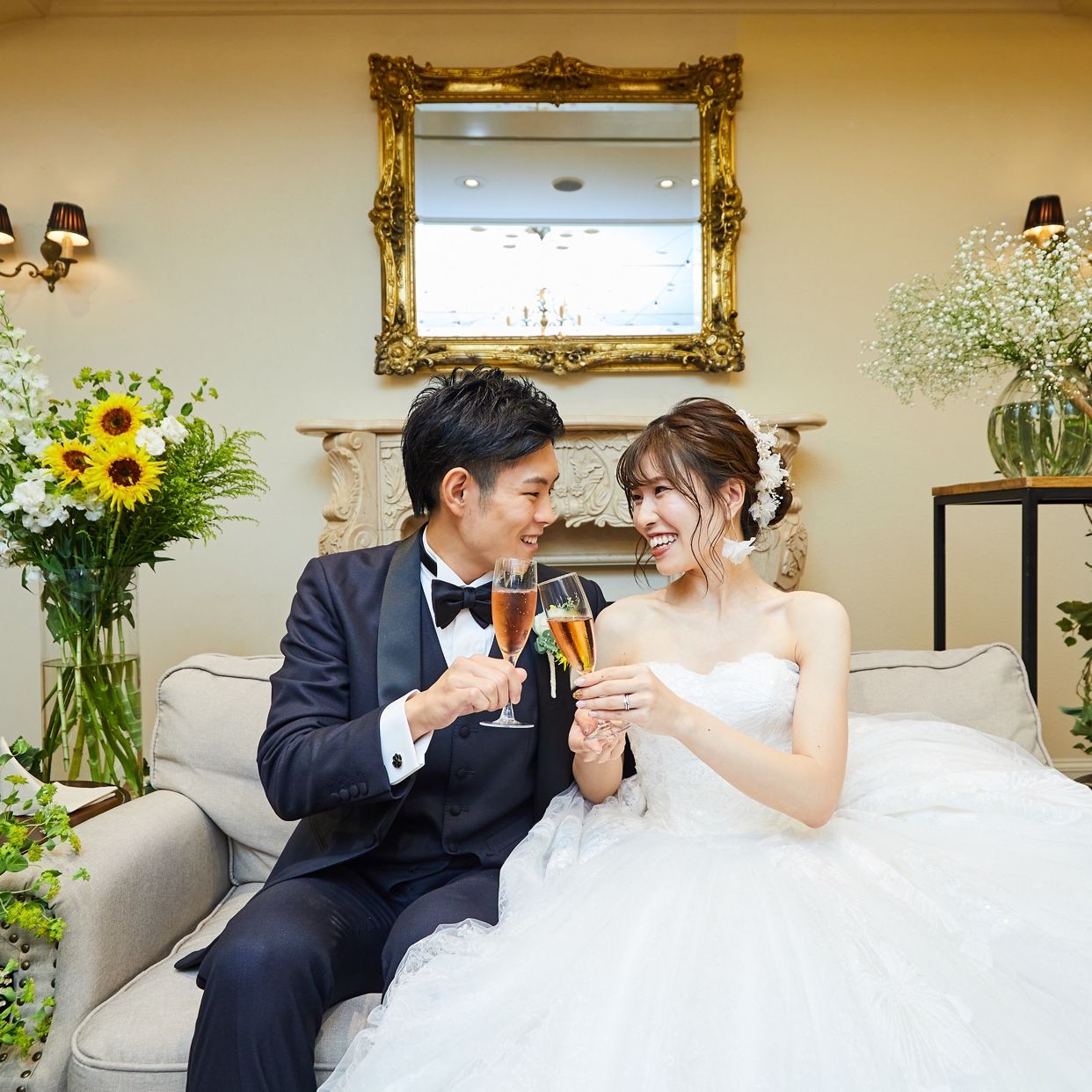 披露宴パーティのカバー写真